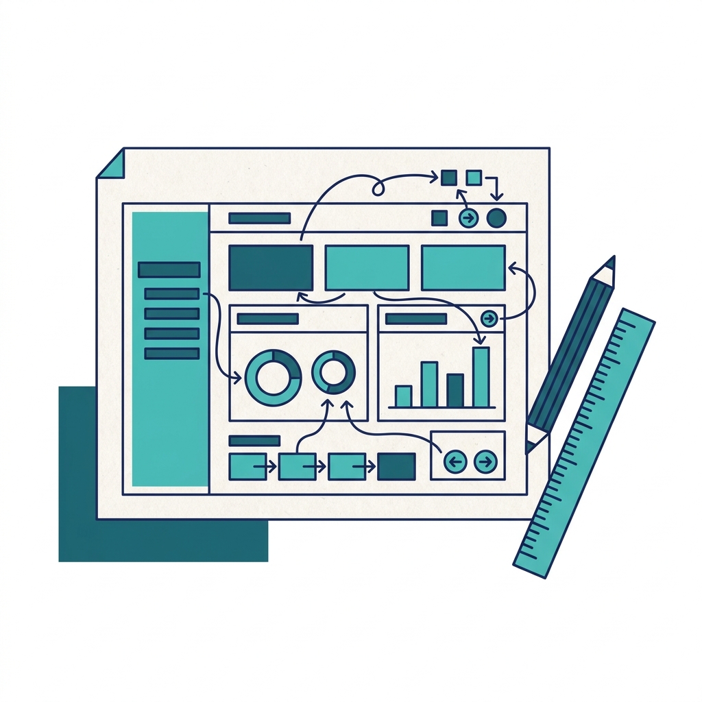Paso 2: diseño del sistema, wireframes de dashboard y arquitectura
